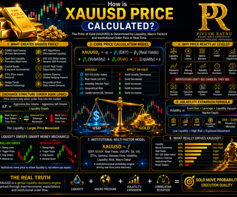 How is XAUUSD Price Calculated?