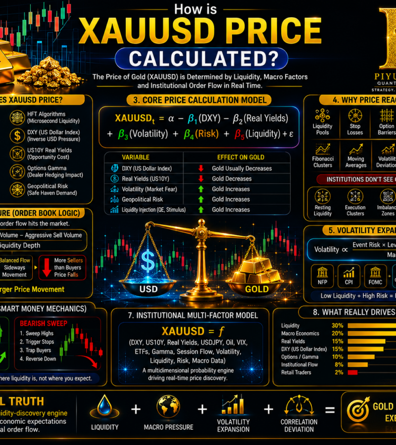 How is XAUUSD Price Calculated?