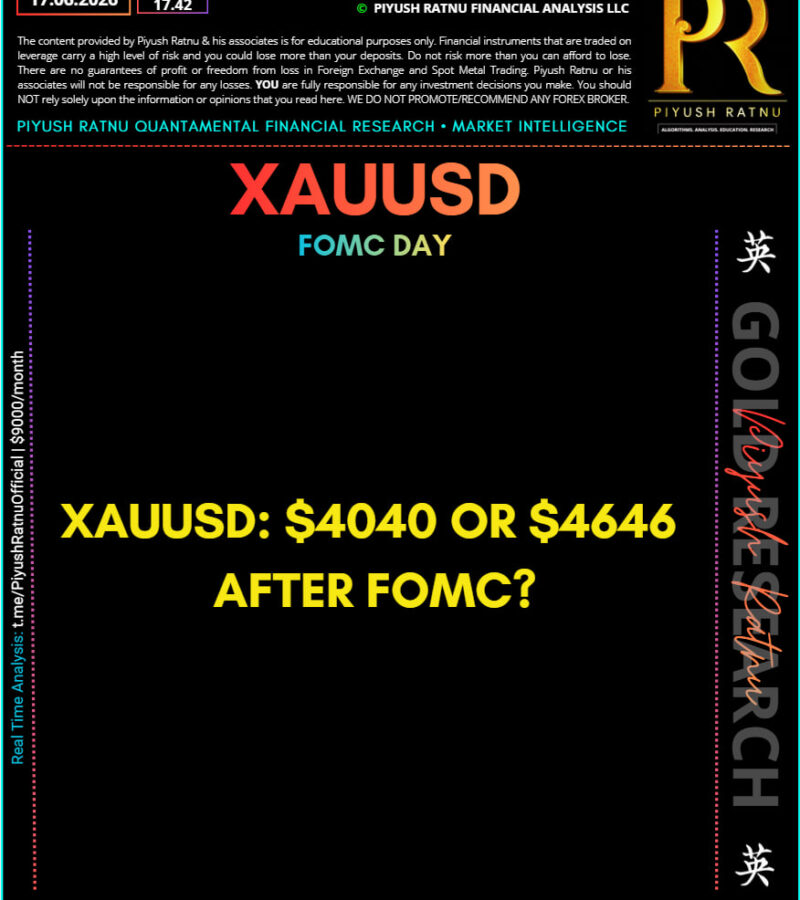 How to Trade XAU/USD Safely After FOMC: A Probability & Correlation-Based Framework