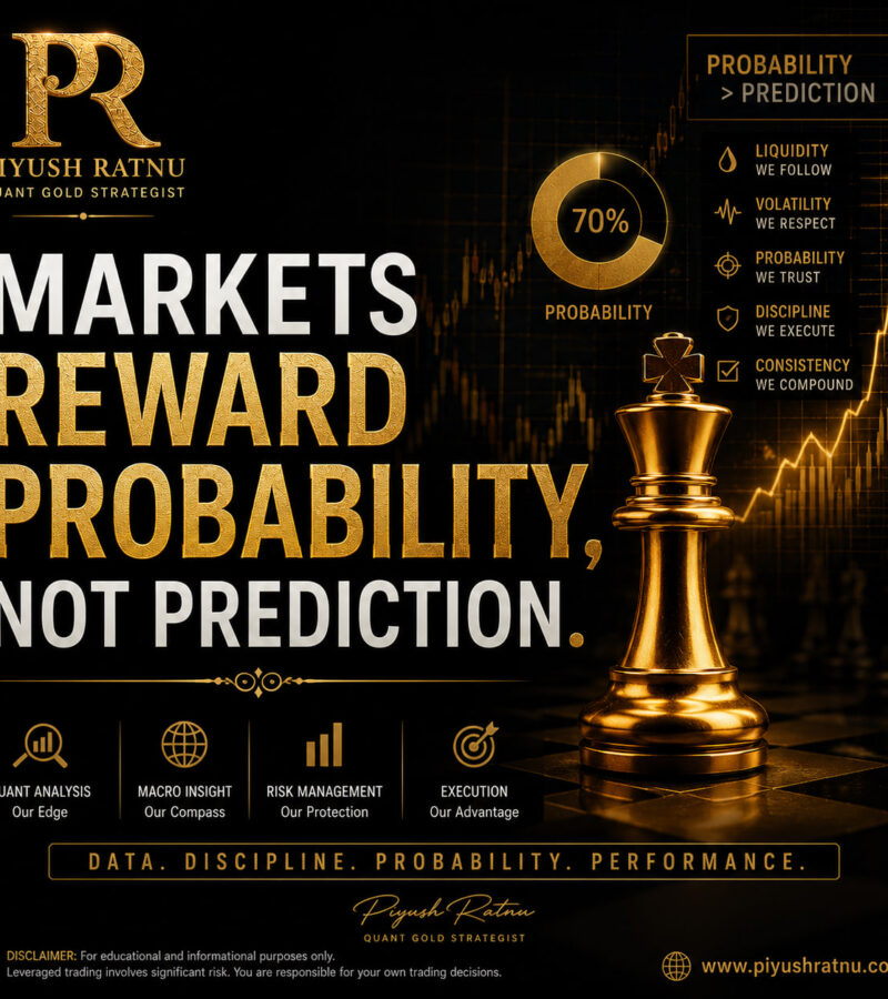 Published in Advance: Piyush Ratnu’s 4343 XAU/USD Target and $300 Gold Move Following the USD/JPY Breakdown