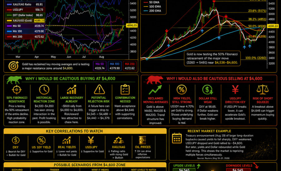 buy or sell 4600 xauusd gold analysis price projection most accurate piyush ratnu