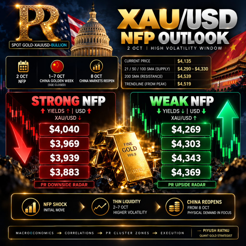 PR XAUUSD NFP ANALYSIS golden week