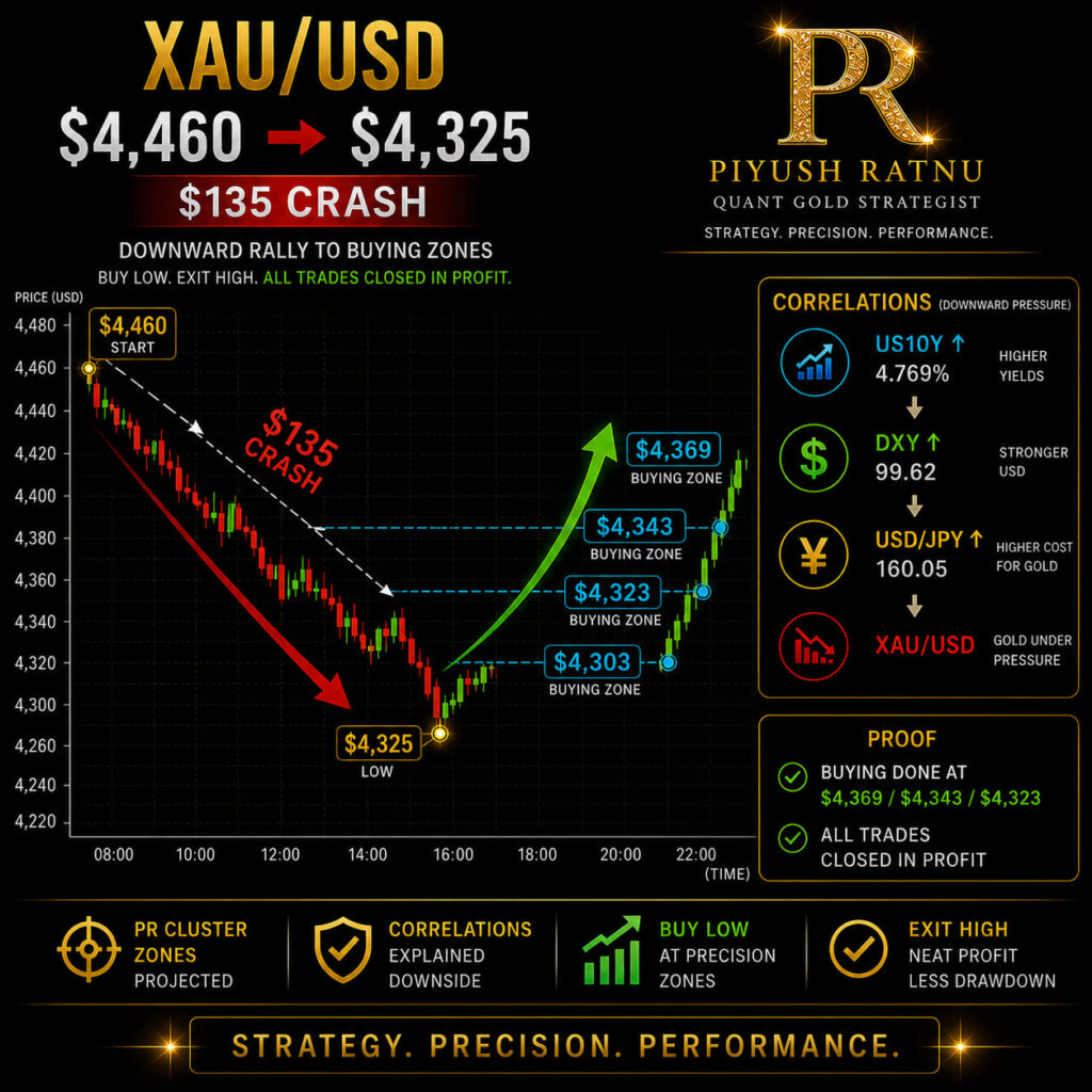 Piyush Ratnu 01 September 2026 price crash projected in advance