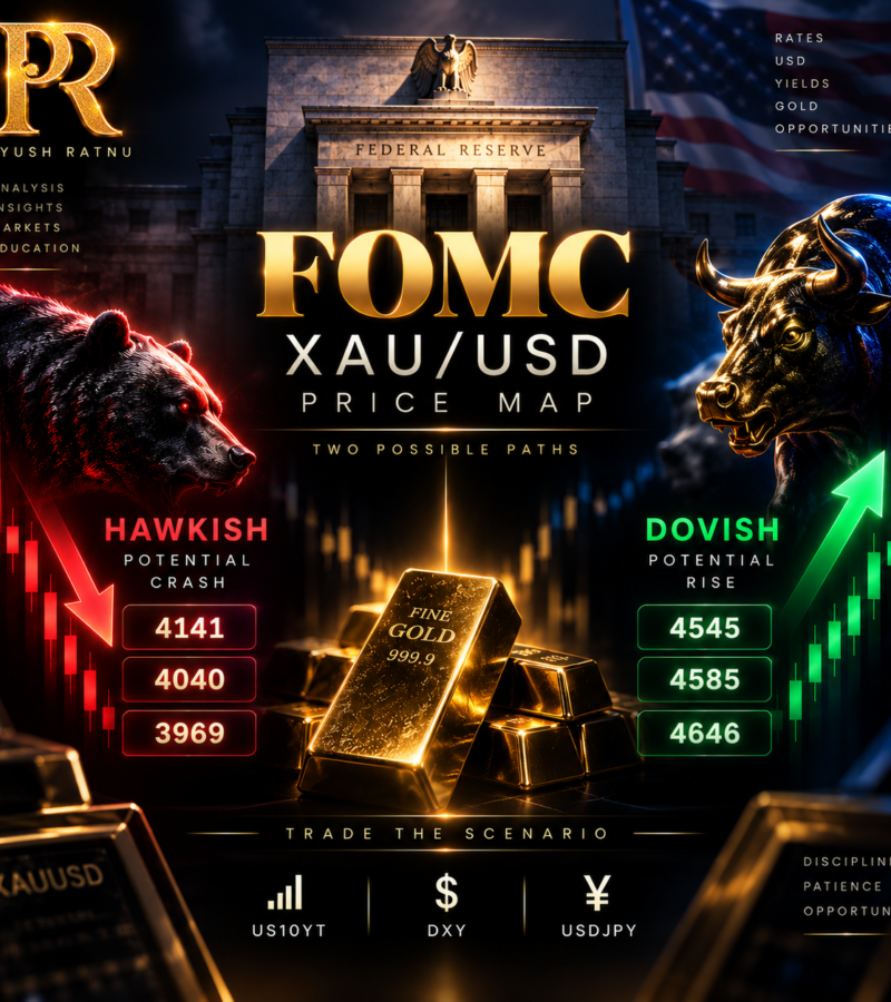 How to Trade XAUUSD on FOMC Day: A Complete Gold Trader’s Guide by Piyush Ratnu