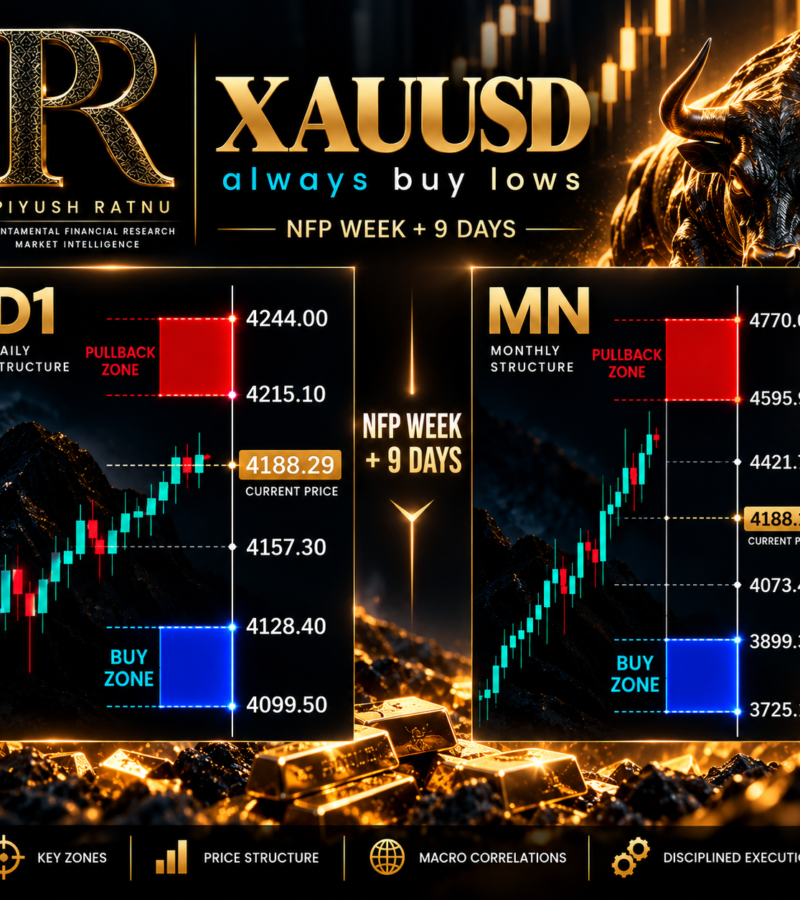 How I Project XAU/USD Price Zones Before NFP Data: My Three-Year Research Record