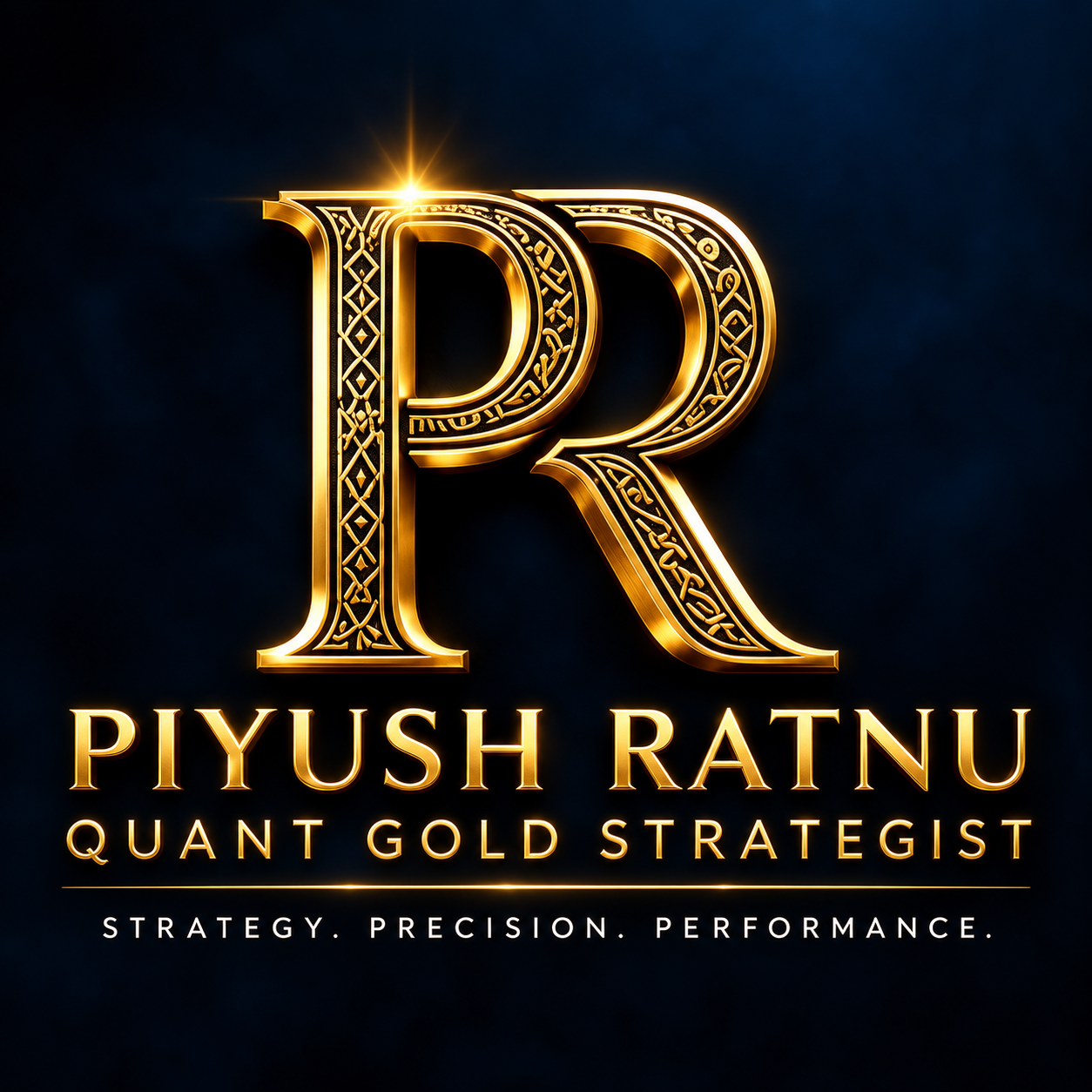 Piyush Ratnu Gold Analyst XAUUSD Logo