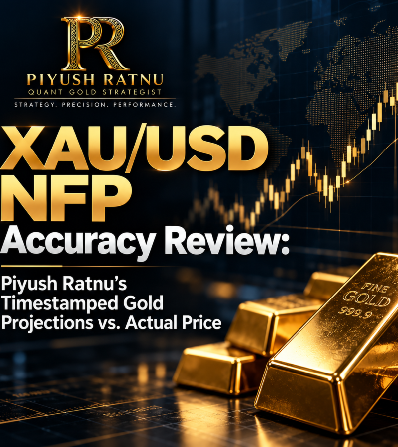 Gold’s $100+ NFP Swing: Reviewing Piyush Ratnu’s Pre- and Post-NFP XAU/USD Projections